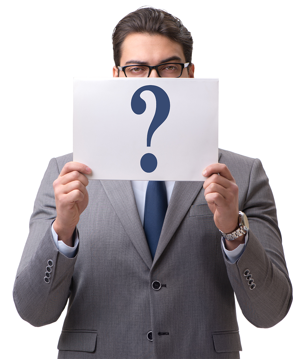 businessman-with-question-marks-isolated-white